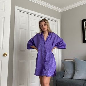 Victoria’s Secret 90’s Vintage Purple Sleep Shirt